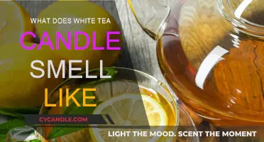 The White Tea Candle: A Soothing, Delicate Scent