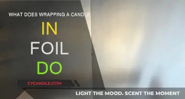 Why Wrap Candles in Foil?