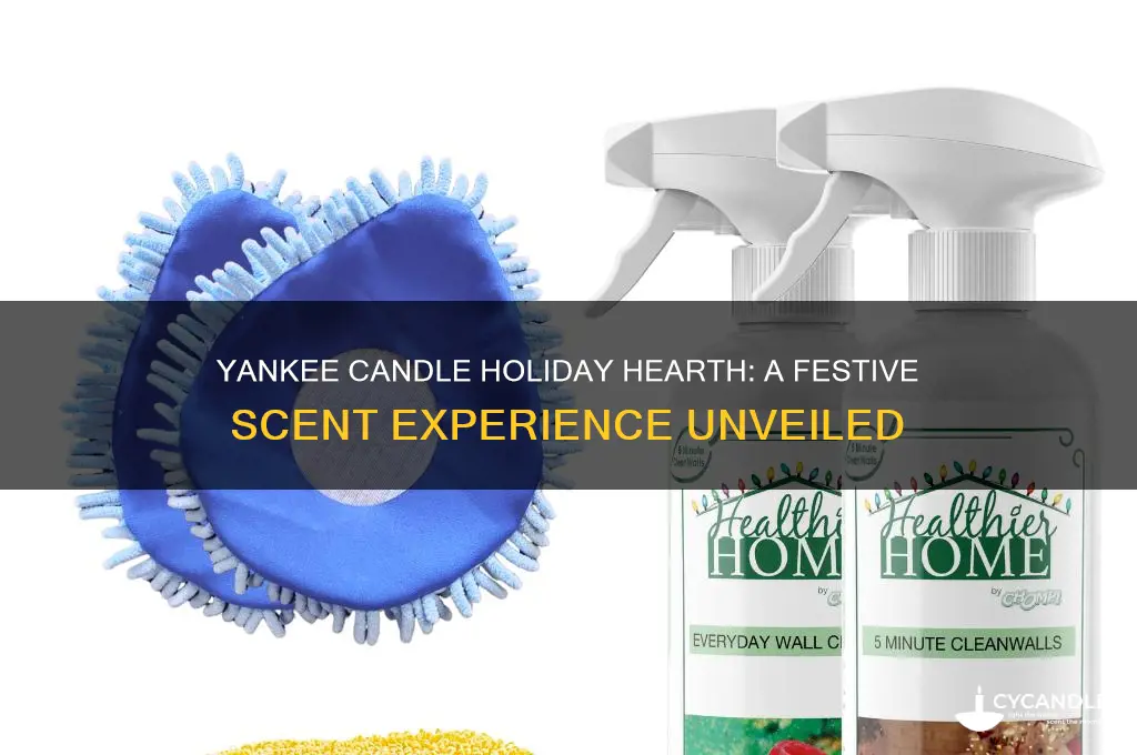 what does yankee candle holiday hearth smell like