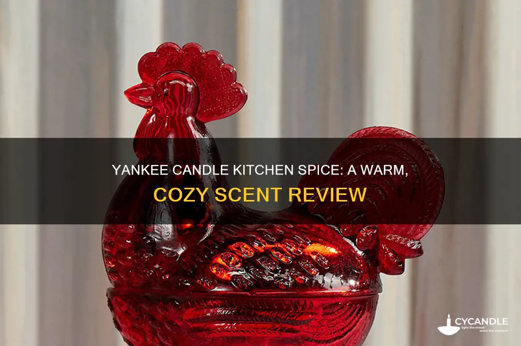 what does yankee candle kitchen spice smell like