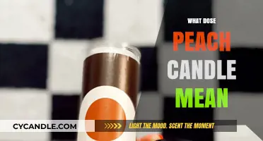 Understanding the Meaning and Symbolism of a Peach Scented Candle