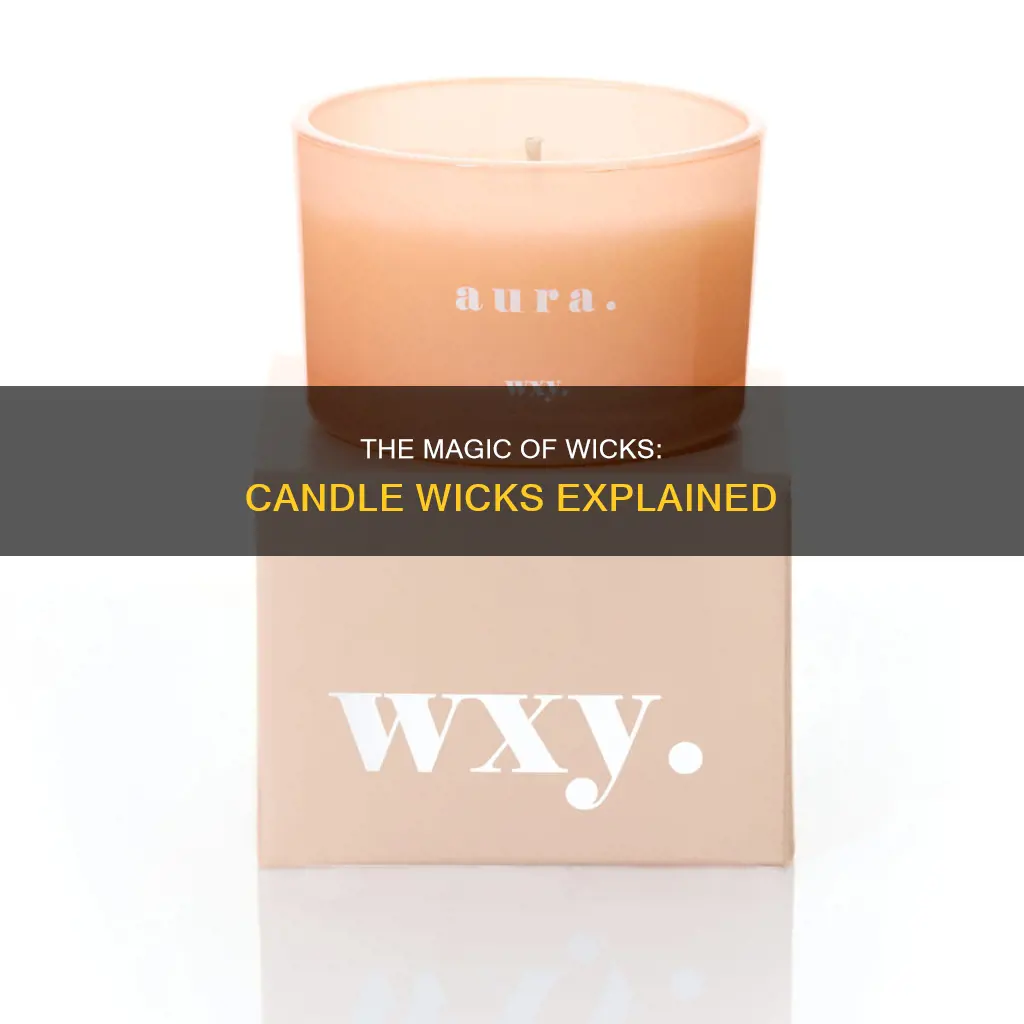 what dows the waz in a candle catualy do