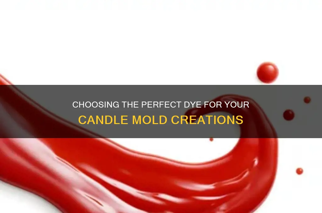 what dye to use for candle molds