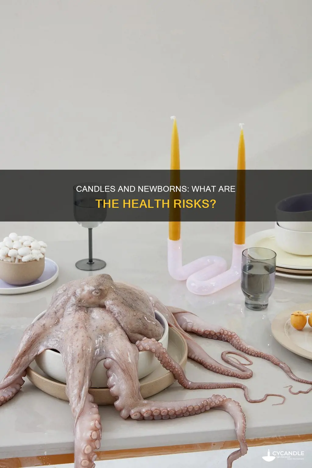 what effects do candles do to newborns