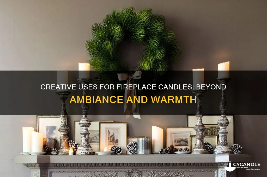 what else can i do with my fireplace candles
