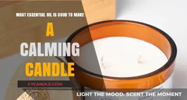 Best Essential Oils for Creating a Soothing and Calming Candle