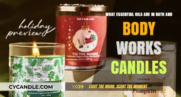 Unveiling Bath and Body Works Candles' Essential Oil Secrets