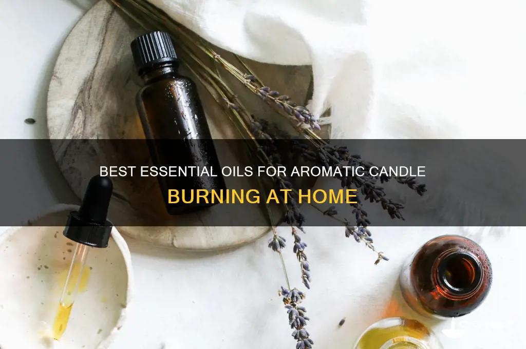 what essential oils can be burned in candles