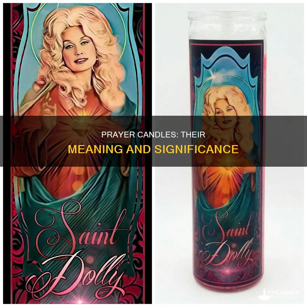 what exactly is a prayer candle