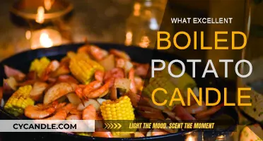 Candlelit Comforts: Boiled Potatoes and Cozy Scents