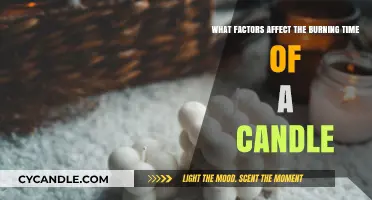 Key Factors Influencing Candle Burn Time: A Comprehensive Guide