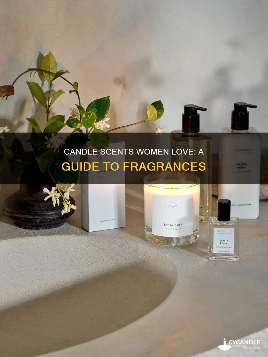 what flavour of candles do women prefer