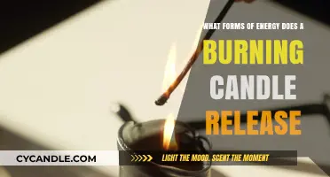 Exploring the Energy Released by a Burning Candle: Light, Heat, and More