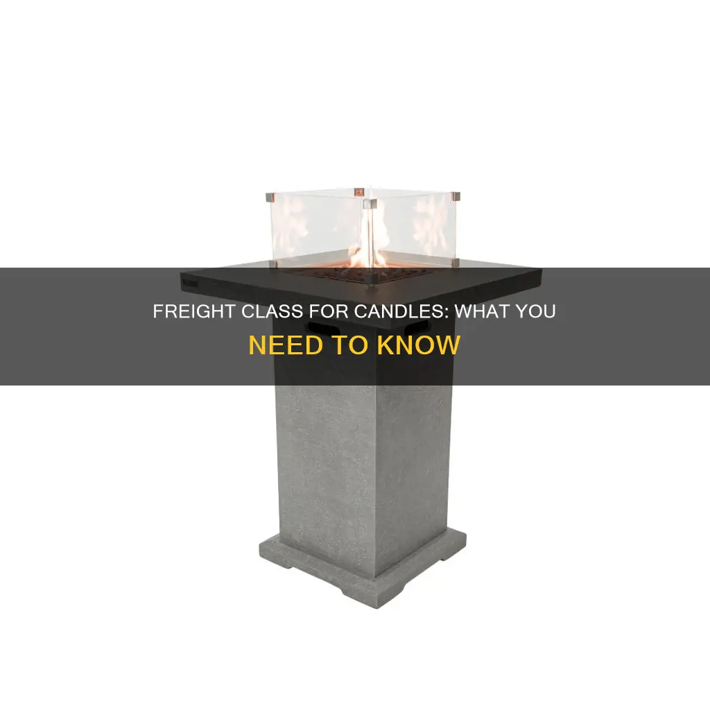 what freight class is candles