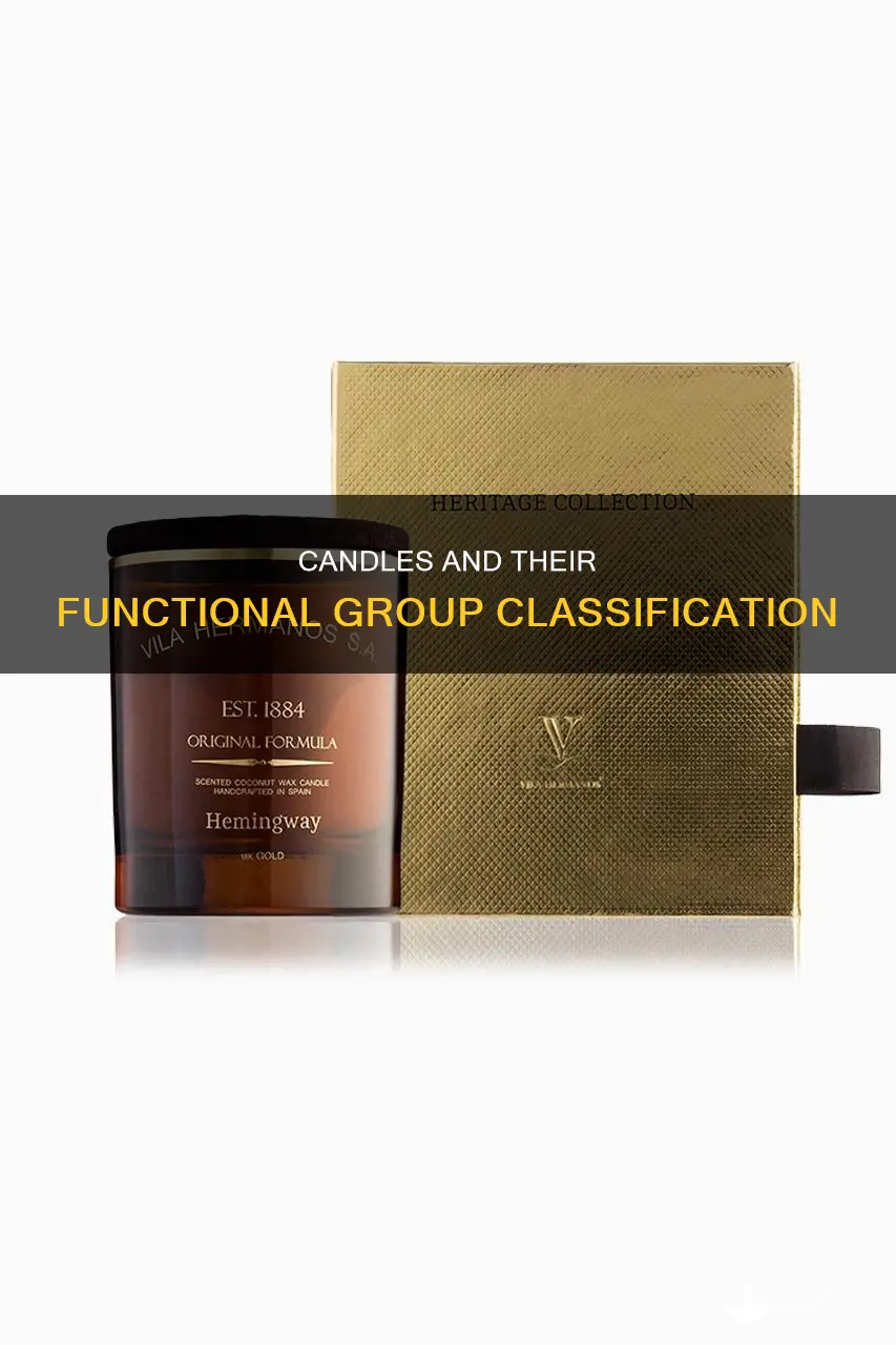 what functional group would candles be in