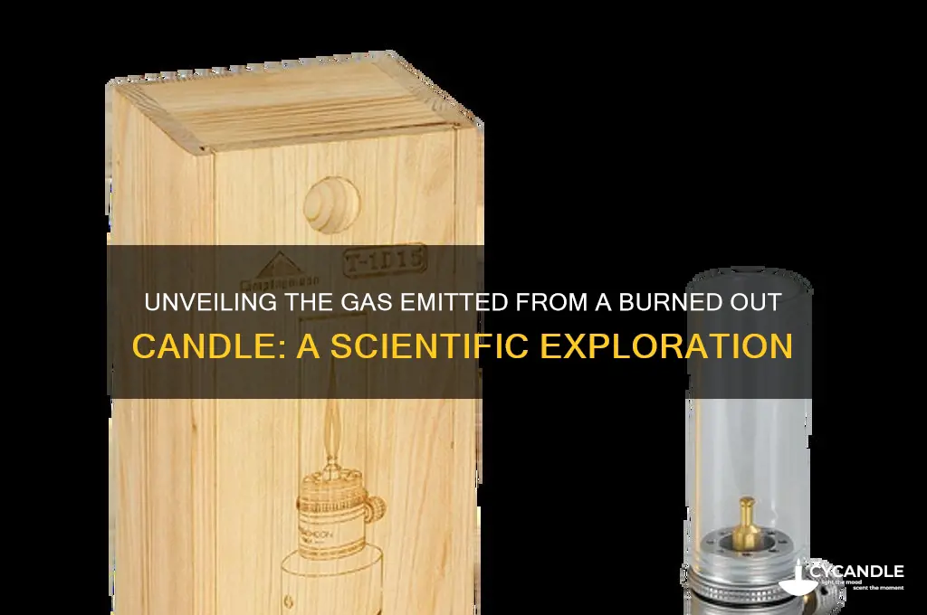 what gas is emitted from a burned out candle