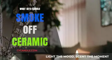 Effective Ways to Remove Candle Smoke Stains from Ceramic Surfaces