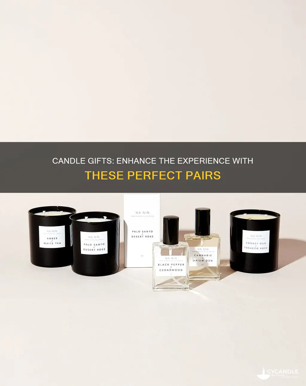 what gift goes good with a candle