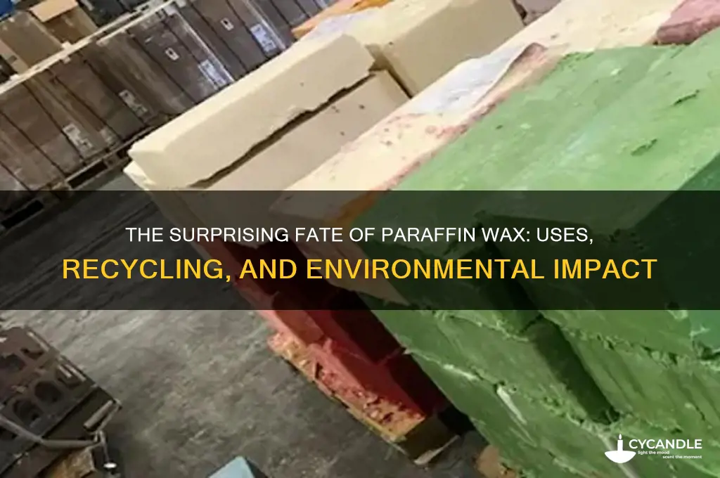 what happen to paraffin wax