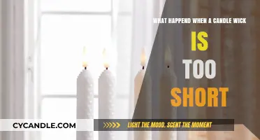Short Wick, Big Problem: How Wick Length Affects Candle Burning