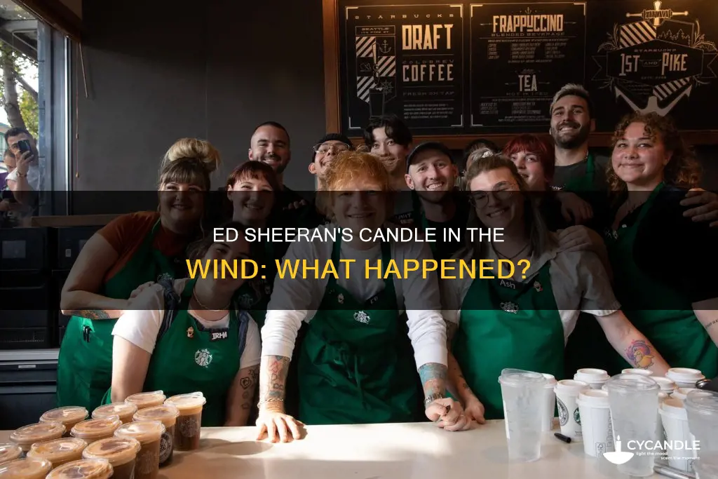 what happened to candle in the wind by ed sheeran