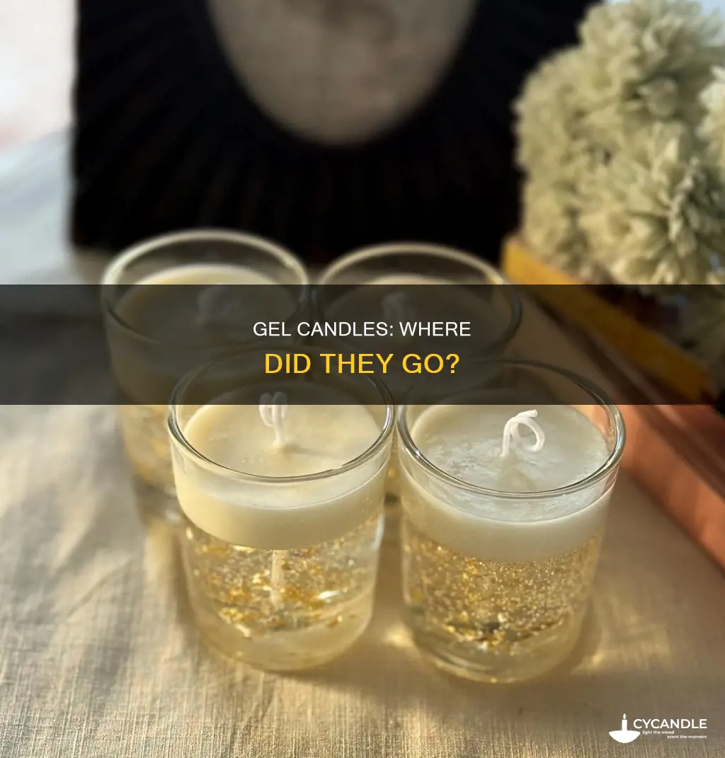 what happened to gel candles