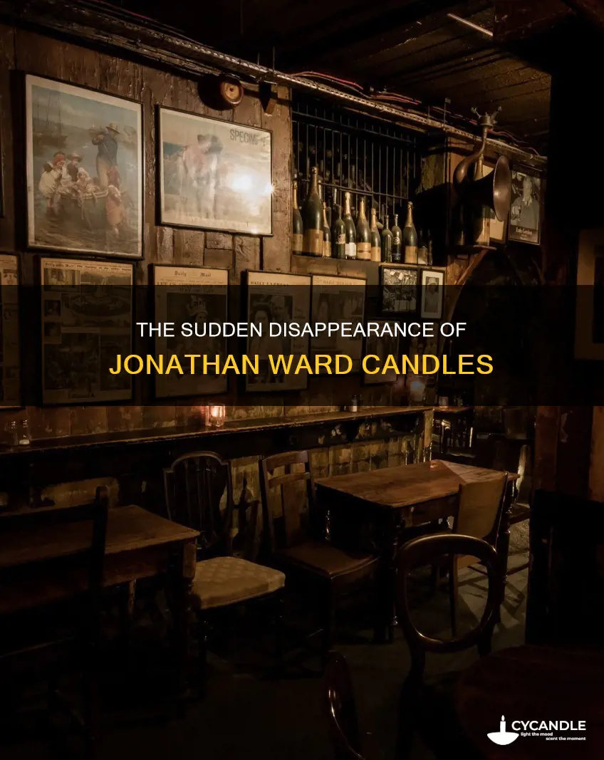 what happened to jonathan ward candles