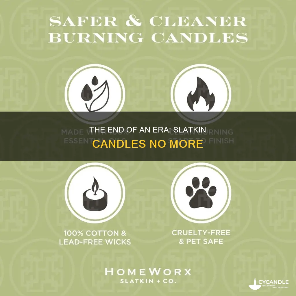 what happened to slatkin candles