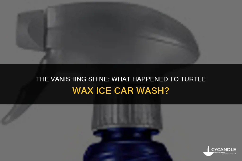 what happened to turtle wax ice car wash