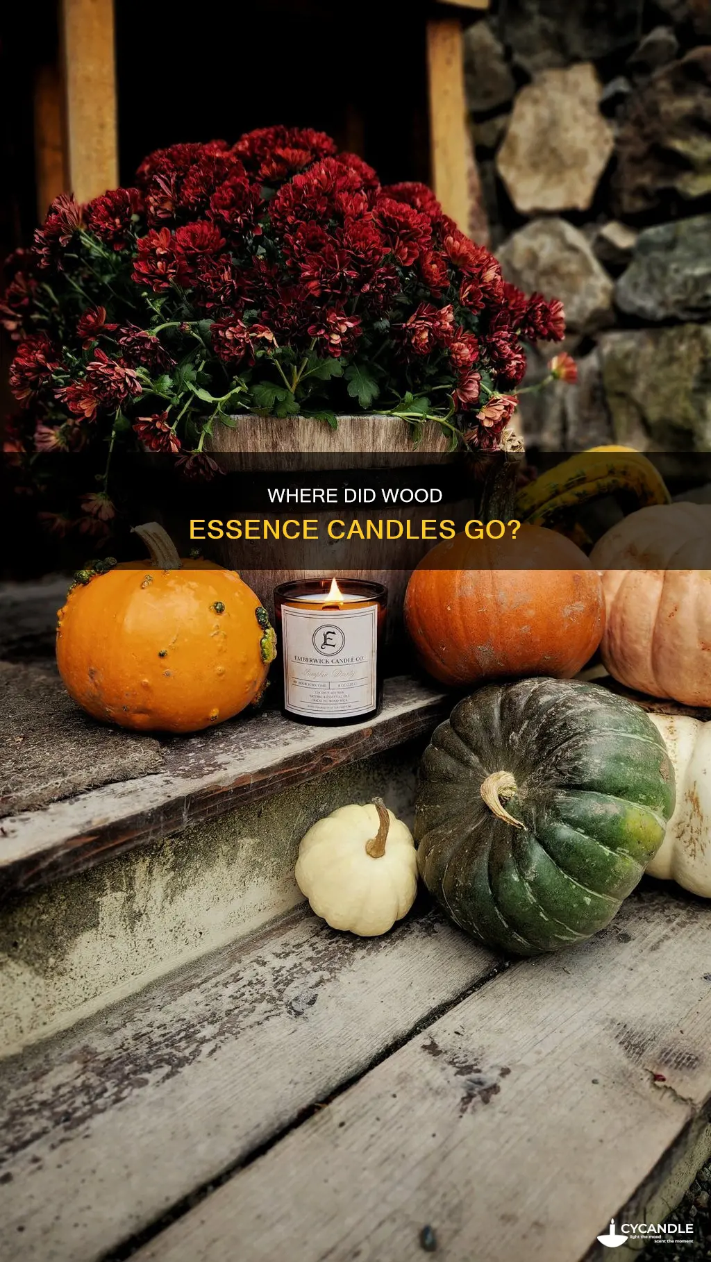 what happened to wood essence candles