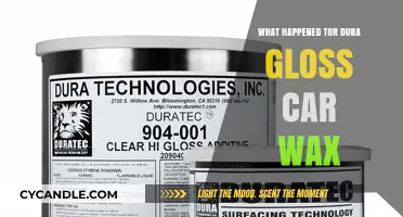 The Mysterious Disappearance of Dura Gloss Car Wax