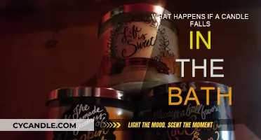 A Burning Surprise: Candle Meets Bathwater