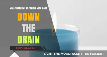 Candle Wax Down the Drain: Risks and Remedies Explained