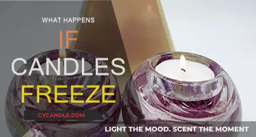 Freezing Candles: What Happens and Why?