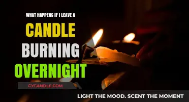 Overnight Candle Burning Risks: Fire Hazards and Safety Concerns Explained