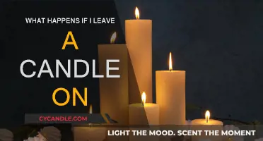 Unattended Candles: A Recipe for Disaster