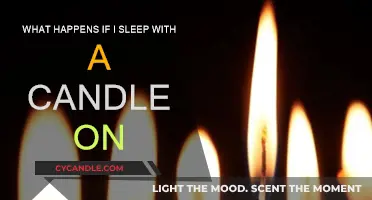 Sleeping with a Candle: A Dangerous Mistake