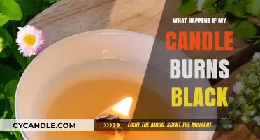 Why Your Candle Burns Black and How to Fix It