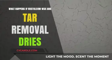 Rustoleum Wax and Tar Remover: Drying Effects and Solutions
