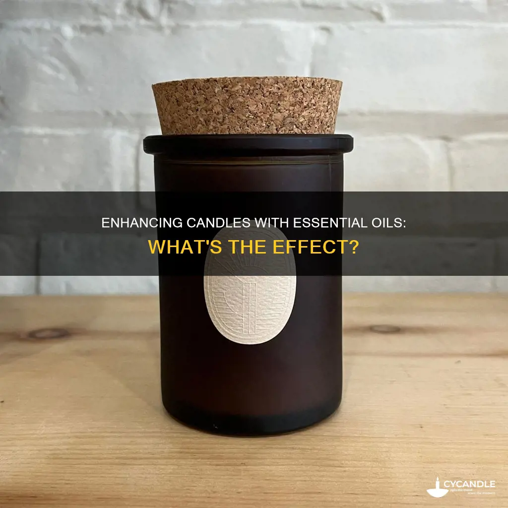 what happens if you add essential oil to candle