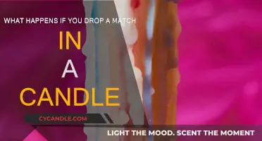The Curious Case of Dropping a Match into a Candle