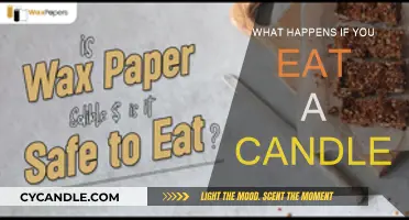 Exploring the Dangers of Eating Candles: What You Need to Know