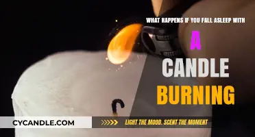 Candle Safety: Risks of Falling Asleep with an Open Flame