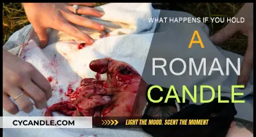Why Holding Roman Candles Ends Badly
