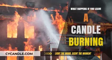 The Hidden Dangers of Leaving a Candle Burning Unattended