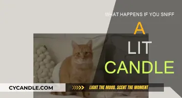 Sniffing a Lit Candle: What Are the Risks?