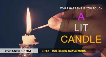 Exploring the Hazards of Touching a Lit Candle