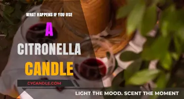 Citronella Candles: Benefits, Risks, and Proper Usage Explained