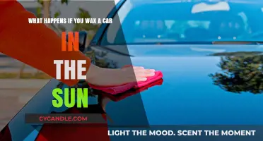 Sunlit Shine or Scorched Surface: The Risks of Waxing Your Car in Direct Sunlight