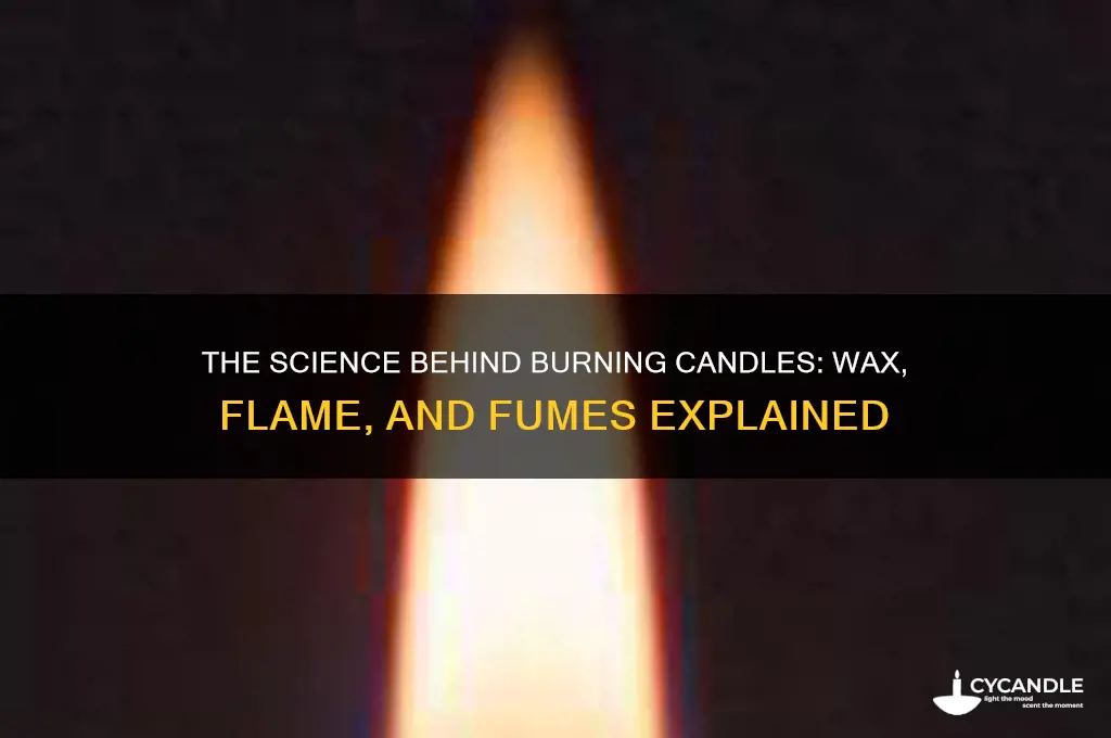 what happens to candles when they burn